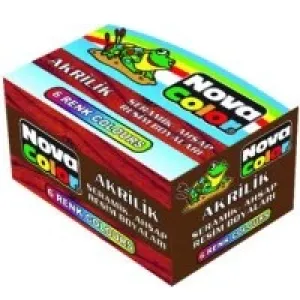 Nova Color Nc-180 Akrilik Boya 6lı Tk