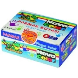 Nova Color Parmak Boyası 6 Renk 25 Ml. Nc-138