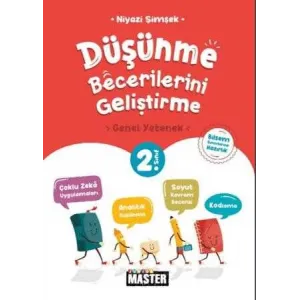 Okyanus Yayıncılık 2. Sınıf Junior Master Düşünme Becerilerini Geliştirme Genel Yetenek