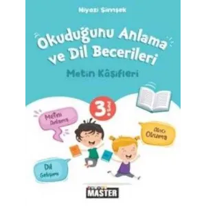 Okyanus Yayıncılık 3. Sınıf Junior Master Okuduğunu Anlama ve Dil Becerileri Metin Kaşifleri
