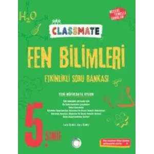 Okyanus Yayıncılık 5. Sınıf Classmate Fen Bilimleri Soru Bankası