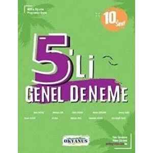 Okyanus Yayınları 10. Sınıf 5`li Deneme