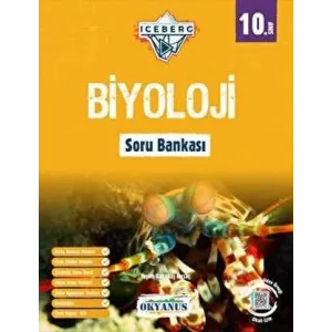 Okyanus Yayınları 10. Sınıf Iceberg Biyoloji Soru Bankası