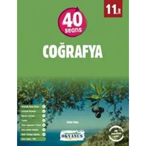 Okyanus Yayınları 11. Sınıf 40 Seans Coğrafya