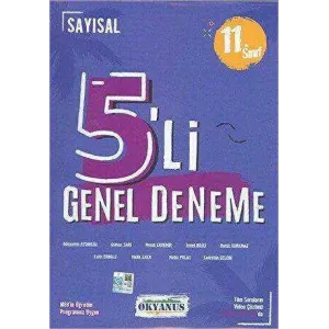 Okyanus Yayınları 11. Sınıf 5`li Sayısal Deneme