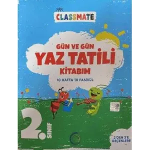 Okyanus Yayınları 2. Sınıf Gün Ve Gün Yaz Tatili Kitabı