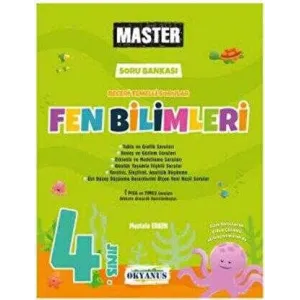 Okyanus Yayınları 4. Sınıf Fen Bilimleri Master Soru Bankası
