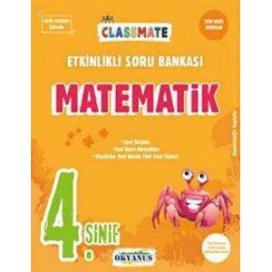 Okyanus Yayınları 4. Sınıf Matematik Classmate Etkinlikli Soru Bankası