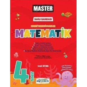 Okyanus Yayınları 4. Sınıf Matematik Master Soru Bankası