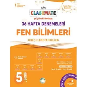 Okyanus Yayınları 5. Sınıf Fen Bilimleri Classmate 36 Hafta Denemeleri