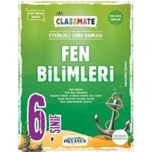 Okyanus Yayınları 6. Sınıf Classmate Fen Bilimleri Soru Bankası