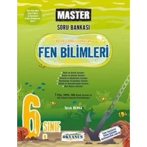 Okyanus Yayınları 6. Sınıf Fen Bilimleri Master Soru Bankası