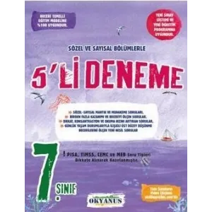 Okyanus Yayınları 7. Sınıf 5 li Deneme