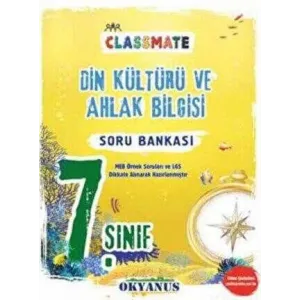 Okyanus Yayınları 7. Sınıf Classmate Din Kültürü Ve Ahlak Bilgisi Soru Bankası