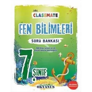 Okyanus Yayınları 7. Sınıf Classmate Fen Bilimleri Soru Bankası