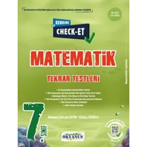 Okyanus Yayınları 7. Sınıf Kendini Check Et Matematik Tekrar Testleri