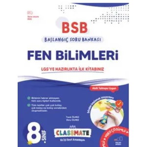 Okyanus Yayınları 8. Sınıf Classmate Başlangıç Fen Bilimleri Soru Bankası