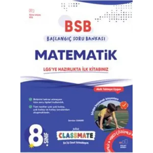 Okyanus Yayınları 8. Sınıf Classmate Başlangıç Matematik Soru Bankası