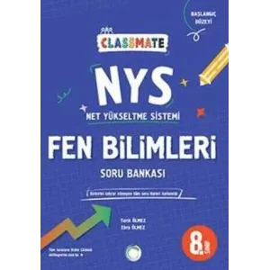 Okyanus Yayınları 8. Sınıf Classmate Net Yükseltme Sistemi Fen Bilimleri Soru Bankası