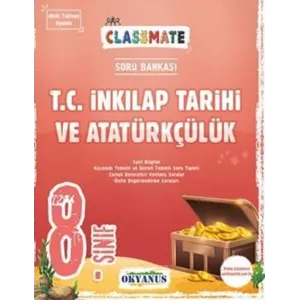 Okyanus Yayınları 8. Sınıf T.C. İnkılap Tarihi ve Atatürkçülük Classmate Soru Bankası