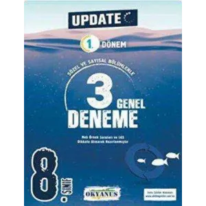 Okyanus Yayınları 8. Sınıf Update 1. Dönem 3 Genel Deneme