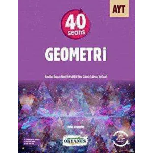 Okyanus Yayınları AYT 40 Seans Geometri