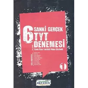 Okyanus Yayınları TYT 6 Sanki Gerçek Denemesi