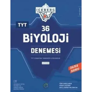 Okyanus Yayınları TYT Iceberg 36 Biyoloji Denemesi