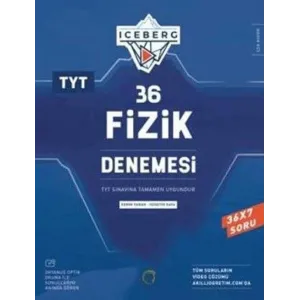 Okyanus Yayınları TYT Iceberg 36 Fizik Denemesi