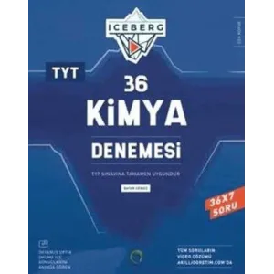 Okyanus Yayınları TYT Iceberg 36 Kimya Denemesi