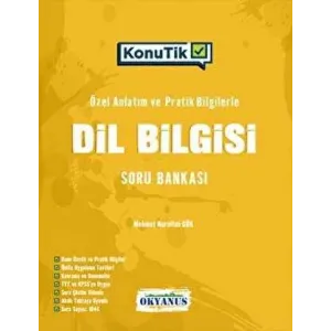 Okyanus Yayınları TYT KonuTik Dil Bilgisi Soru Bankası
