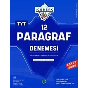 Okyanus Yayınları TYT Paragraf Iceberg 12 Deneme