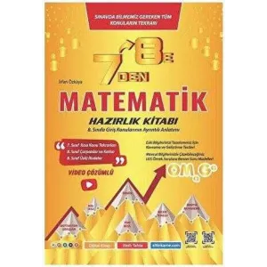 Omage Yayınları 7`den 8`e LGS Matematik Hazırlık Kitabı