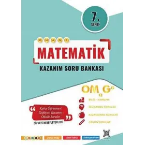 Omage Yayınları 7. Sınıf Omage Kazanım Matematik Soru Bankası
