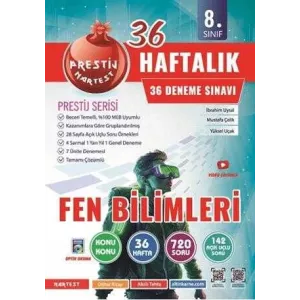 Omage Yayınları 8. Sınıf Haftalık Fen Bilimleri Denemeleri