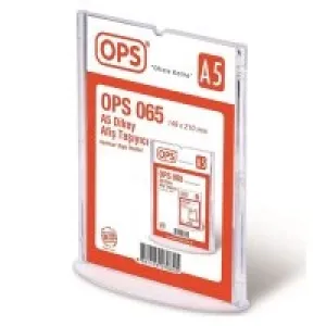 Ops A5 T Tipi Dikey Afiş Taşıyıcı Dp065