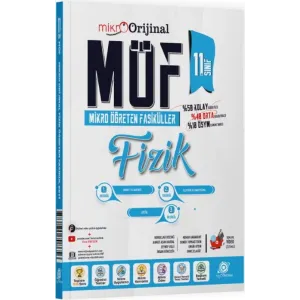 Orijinal Mikro 11. Sınıf Fizik MÖF Mikro Öğreten Fasikül Set