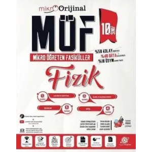 Orijinal Yayınları 10. Sınıf Fizik MÖF Mikro Öğreten Fasiküller