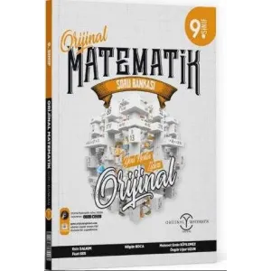 Orijinal Yayınları 9. Sınıf Orijinal Matematik Soru Bankası