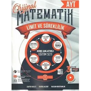 Orijinal Yayınları AYT Matematik Limit ve Süreklilik