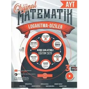 Orijinal Yayınları AYT Matematik Logaritma Diziler Konu Anlatımlı