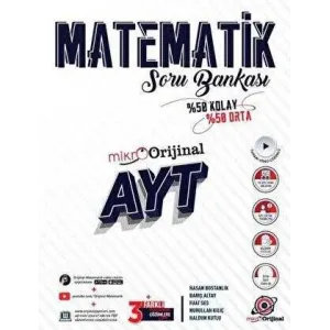 Orijinal Yayınları Mikro AYT Matematik Soru Bankası
