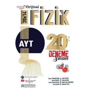 Orijinal Yayınları Orijinal Mikro AYT Fizik 20`li Deneme Sınavı