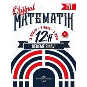 Orijinal Yayınları TYT Matematik 12`li Deneme Sınavı