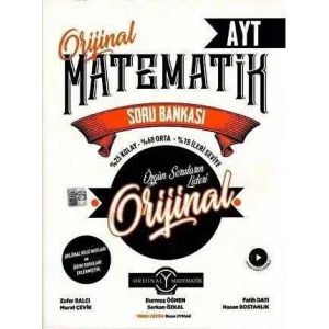 Orijinal Yayınları YKS AYT Matematik Orijinal Soru Bankası