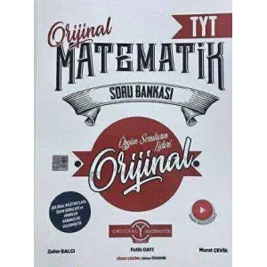 Orijinal Yayınları YKS TYT Matematik Orijinal Soru Bankası