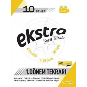 Palme 10. Sınıf Ekstra Soru Kitabı 1. Dönem Tekrarı