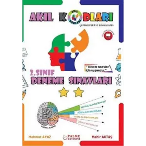 Palme Yayıncılık 2. Sınıf Akıl Kodları Deneme Sınavı