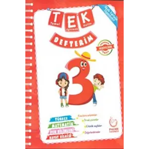 Palme Yayıncılık 3. Sınıf Tek Defterim Yaprak Test Hediyeli