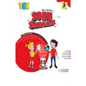 Palme Yayıncılık 3. Sınıf Tek Tüm Dersler Yeni Nesil Soru Bankası